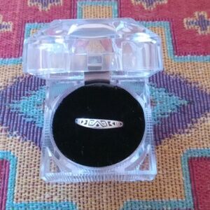 Carolyn Pollack Small Sterling Silver Aztec Tribal Southwest Ring